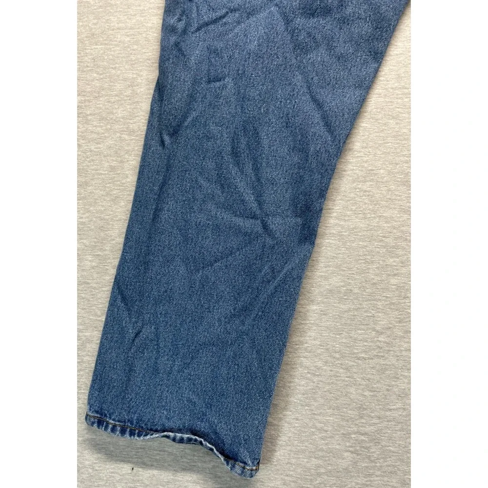Blue Mountain Relaxed Fit Jeans Mens 40x32 (Fits 36x30) Blue Denim Straight Leg